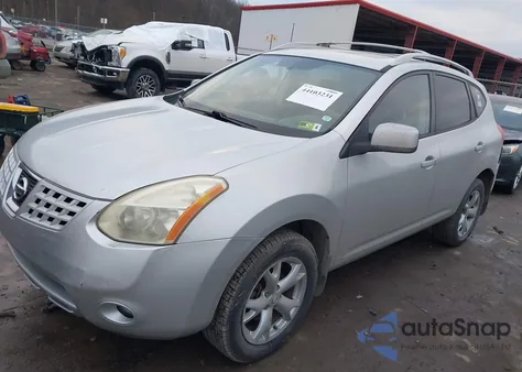 2008 Nissan Rogue Sl из США, поврежденный, VIN JN8AS58V68W112620